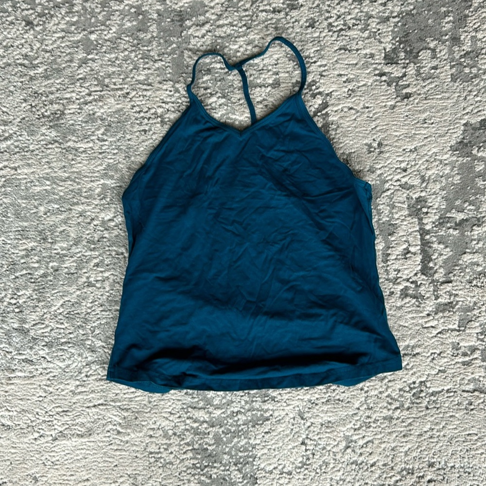 Blue tank top